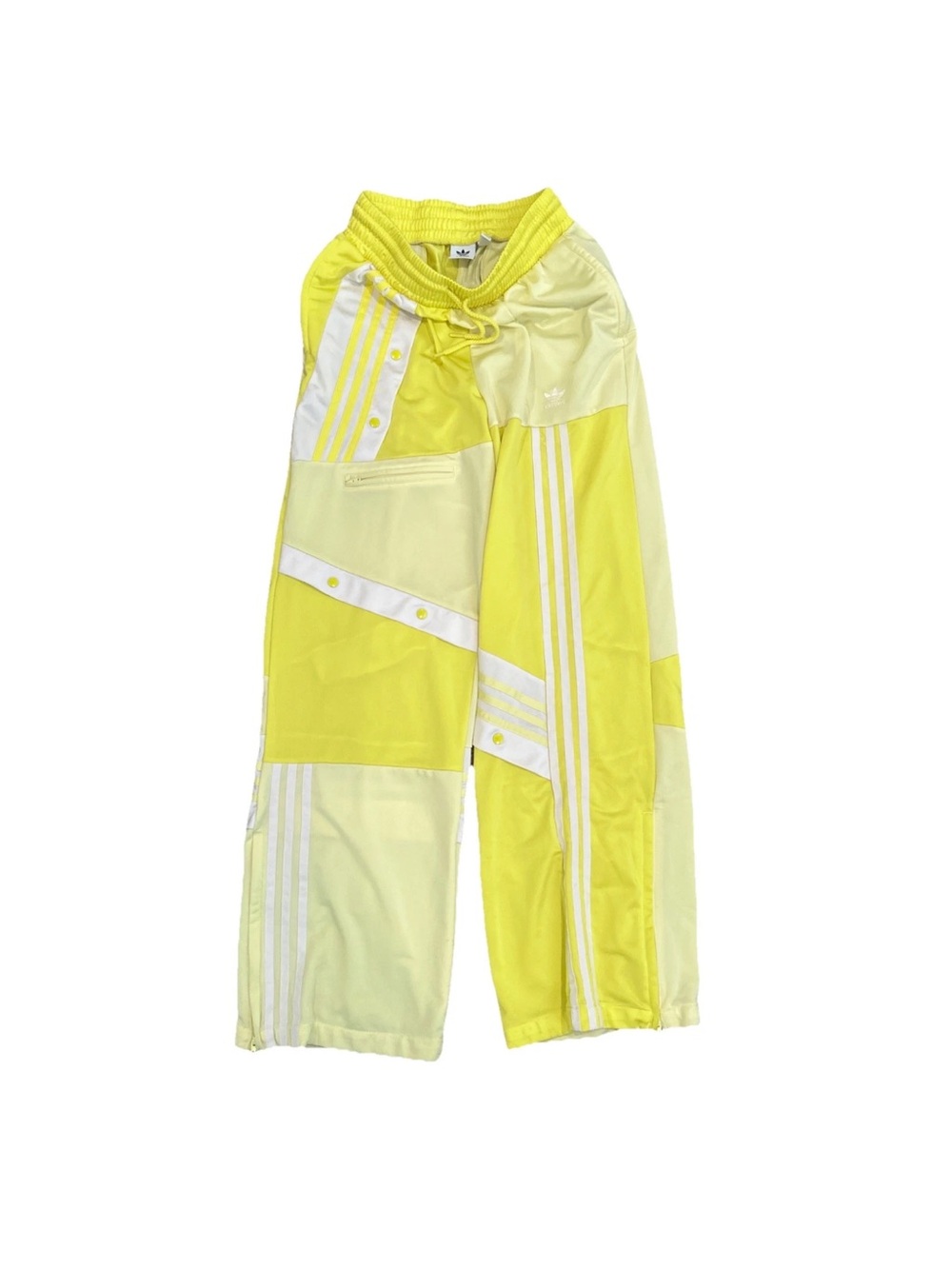 Adidas X Danielle Cathari Womens Size M Track Pants Yellow White top designer